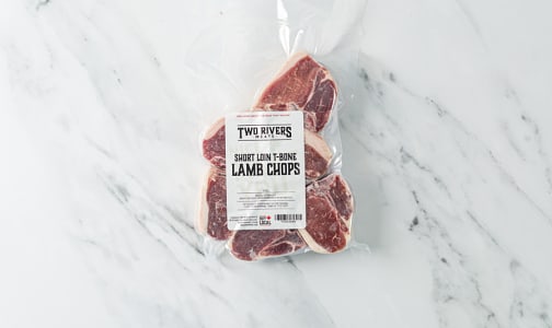 Lamb Short Loin T-Bone Chops (Frozen)- Code#: MP1437
