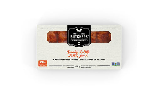 Smoky BBQ Plant-Based Ribs (Frozen)- Code#: MP1478