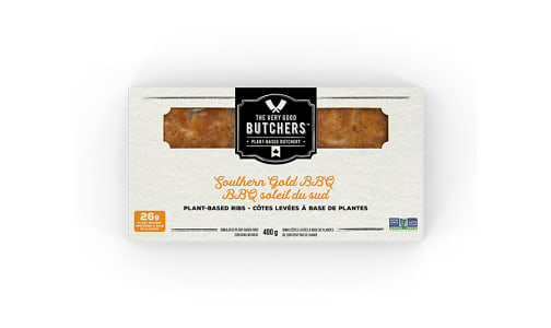 Southern Gold BBQ Plant-Based Ribs (Frozen)- Code#: MP1480