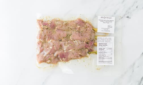 Rosemary Garlic Pork Skewers (Frozen)- Code#: MP1510