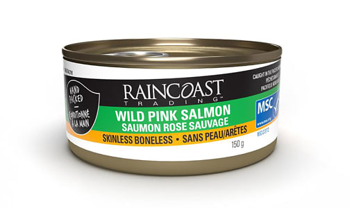 Canned Wild Pink Salmon (Boneless/Skinless)- Code#: MP7200