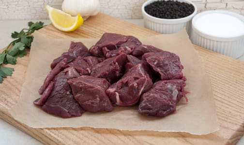 Grass Fed/Grass Finished Beef Stew Meat (Frozen)- Code#: MP732