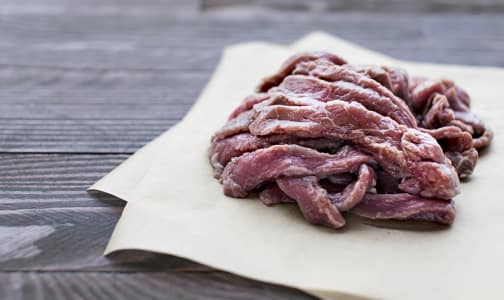 Natural Beef Stirfry Meat (Frozen)- Code#: MP989