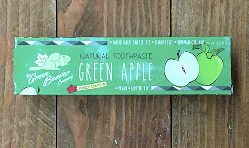 Green Apple Natural Toothpaste- Code#: PC0041