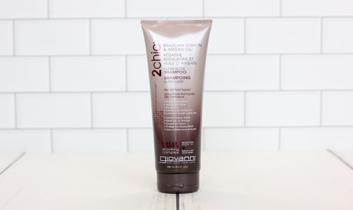 2chic® Ultra-Sleek™ Shampoo - Brazilian Keratin & Argan Oil- Code#: PC0152