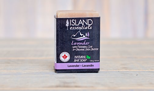Lavender (w Clay & Shea Butter) Bar Soap- Code#: PC0500