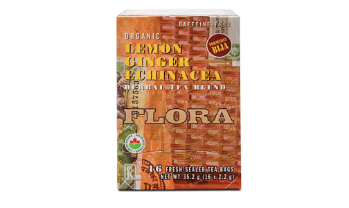 Organic Lemon Ginger Echinacea Tea- Code#: PC0909