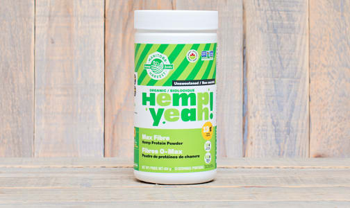Hemp Yeah! Max Fibre Hemp Protein Powder - Unsweetened- Code#: PC1261