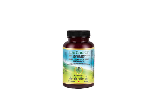 Organic Opti-Calcium/Magnesium Complex with Vitamin K2- Code#: PC1301