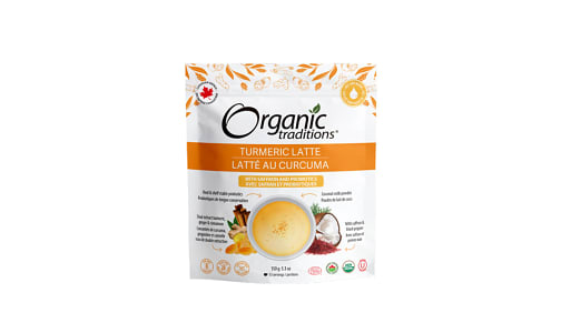 Organic Turmeric Latte with Probiotics- Code#: PC2181