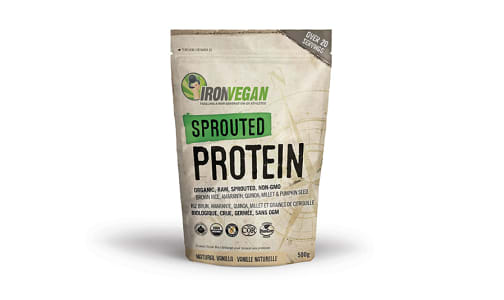 Organic Sprouted Protein - Vanilla- Code#: PC2634
