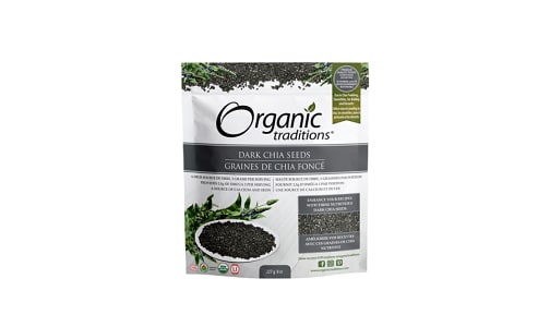 Organic Dark Chia Seeds, Whole- Code#: PC410881