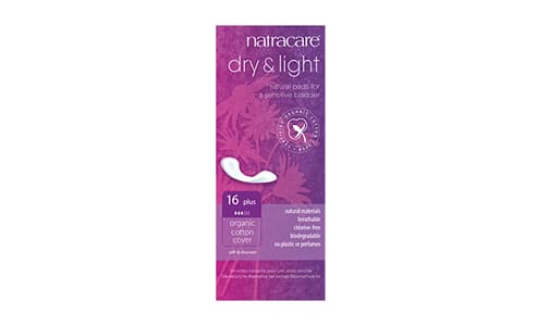 Organic Dry & Light Plus Incontinence Pads- Code#: PC4709