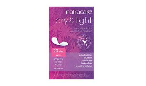 Organic Dry & Light Slim Incontinence Pads- Code#: PC4710