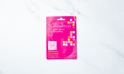 Organic Instant Hydration Facial Sheet Mask- Code#: PC5124
