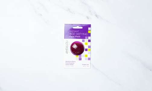 Organic Instant Age Defying Face Mask- Code#: PC5125