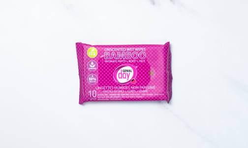 Unscented Bamboo Wet Wipes- Code#: PC5137