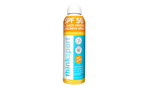 Kids Clear Zinc Sunscreen Spray SPF50- Code#: PC5890