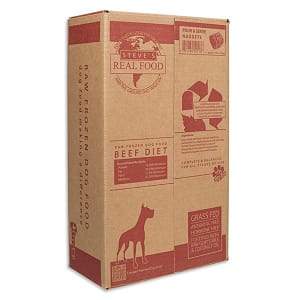Raw Grass-Fed Beef Patties for Dogs (Frozen)- Code#: PD120