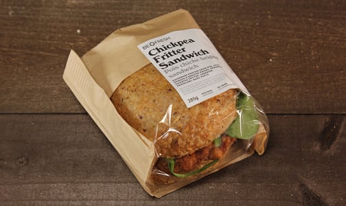 Chickpea Fritter Sandwich- Code#: PM0825