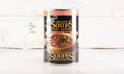 Organic Low Sodium Lentil Soup- Code#: PM0912
