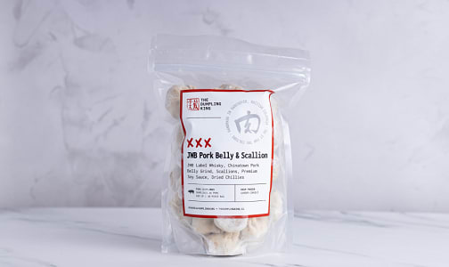 XXX JWB Pork Belly & Scallion Dumplings, 30pc (Frozen)- Code#: PM1261