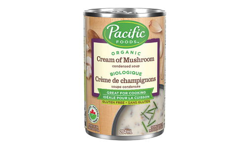 Organic Cream of Mushroom Condensed Soup- Code#: PM1363
