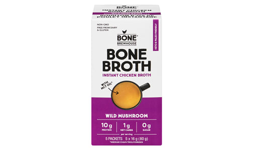 Wild Mushroom Instant Chicken Bone Broth- Code#: PM1387