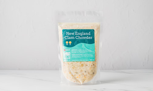 New England Clam Chowder (Frozen)- Code#: PM1444