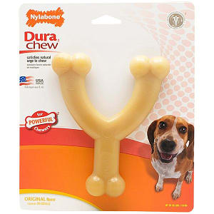 Original Dura Chew Wishbone - For dogs up to 35lbs- Code#: PS007