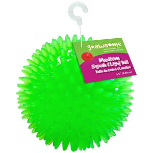 Gnawesome Squeak & Light Ball - 3.5 - Code#: PS014