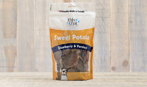 Sweet Potato with Blueberry & Parsley Treats- Code#: PT0196