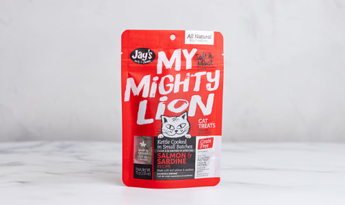 My Mighty Lion - Salmon-licious Cat Treats- Code#: PT503