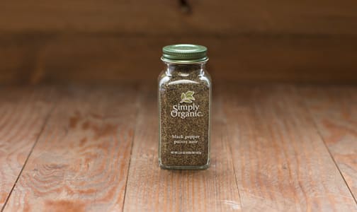 Organic Ground Pepper in Glass Bottle- Code#: SA0142