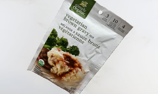 Organic Vegetarian Brown Gravy Mix- Code#: SA022