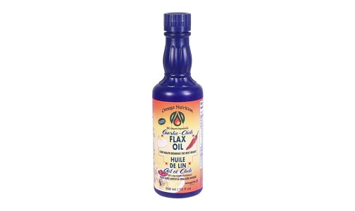 Organic Garlic-Chili Flax Seed Oil- Code#: SA0614