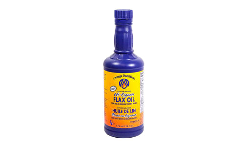 Organic Hi-Lignan Flax Seed Oil- Code#: SA0615