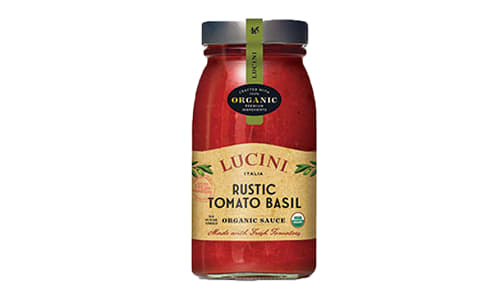 Organic Rustic Tomato Basil Sauce- Code#: SA0768