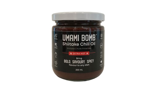 Umami Bomb Shiitake Chili Oil - Extra Hot- Code#: SA1306