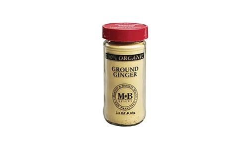 Organic Ground Ginger- Code#: SA1493