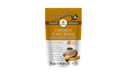 Organic Coconut Icing Sugar - Fair Trade- Code#: SA7254