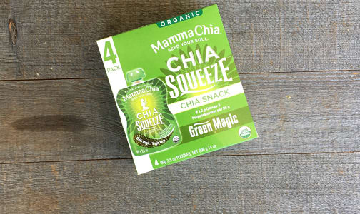 Organic Chia Squeeze Green Magic- Code#: SN0087
