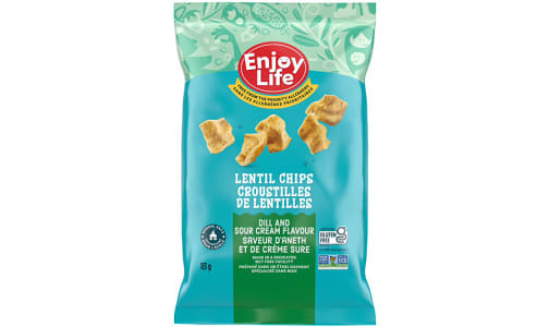 Lentil Chips - Dill & Sour Cream- Code#: SN1158