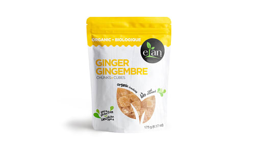 Organic Ginger Chunks- Code#: SN1528