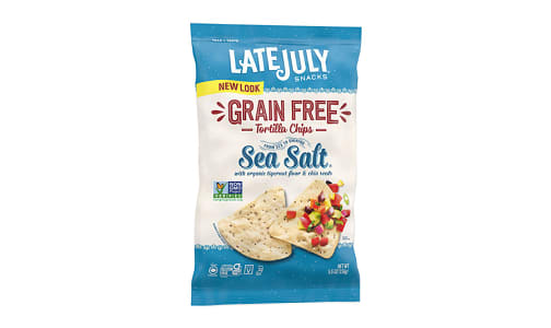 No Grain Tortilla Chip - Sea Salt- Code#: SN1910