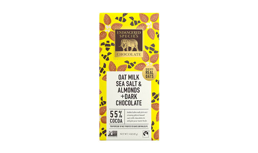 Bumble Bee Bar - Oat Milk Sea Salt & Almonds 55%- Code#: SN1921