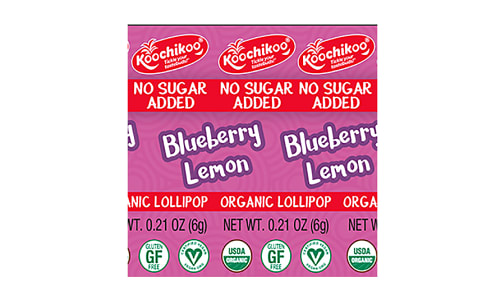 Organic Koochikoo - Lollipops- Code#: SN1962