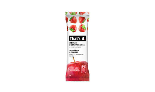 Apple + Strawberry Fruit Bar- Code#: SN2135
