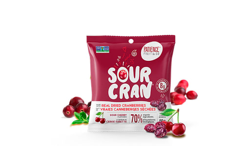Organic Sour Cran Cherry Candy- Code#: SN2240