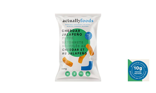 Cheddar Jalapeno Puffs (Cricket Protein)- Code#: SN2435